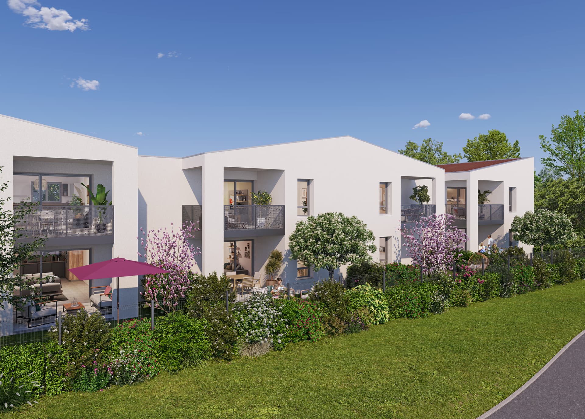 Tournefeuille — Située au sein d’un environnement paisible et verdoyant à Tournefeuille, cette nouvelle résidence s’...