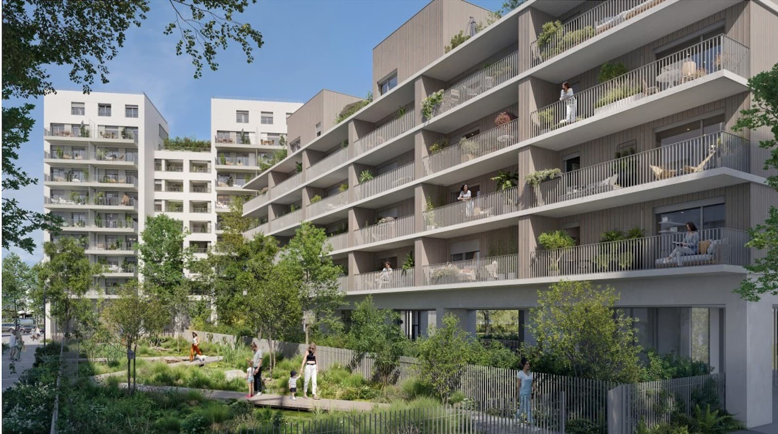 Colombes — Au cœur d’un environnement verdoyant, cette résidence se distingue par la présence de nombreux espac...