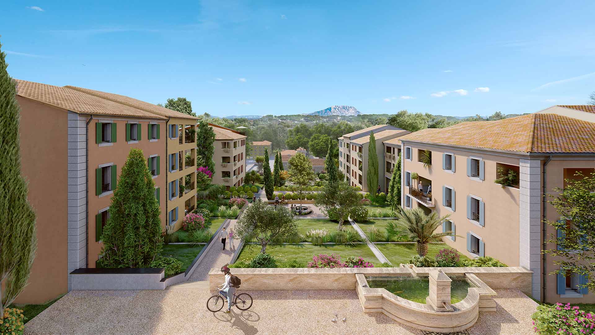 Aix en Provence — Situé au cœur d’un quartier dynamique d’Aix-en-Provence, ce domaine se distingue par son environneme...