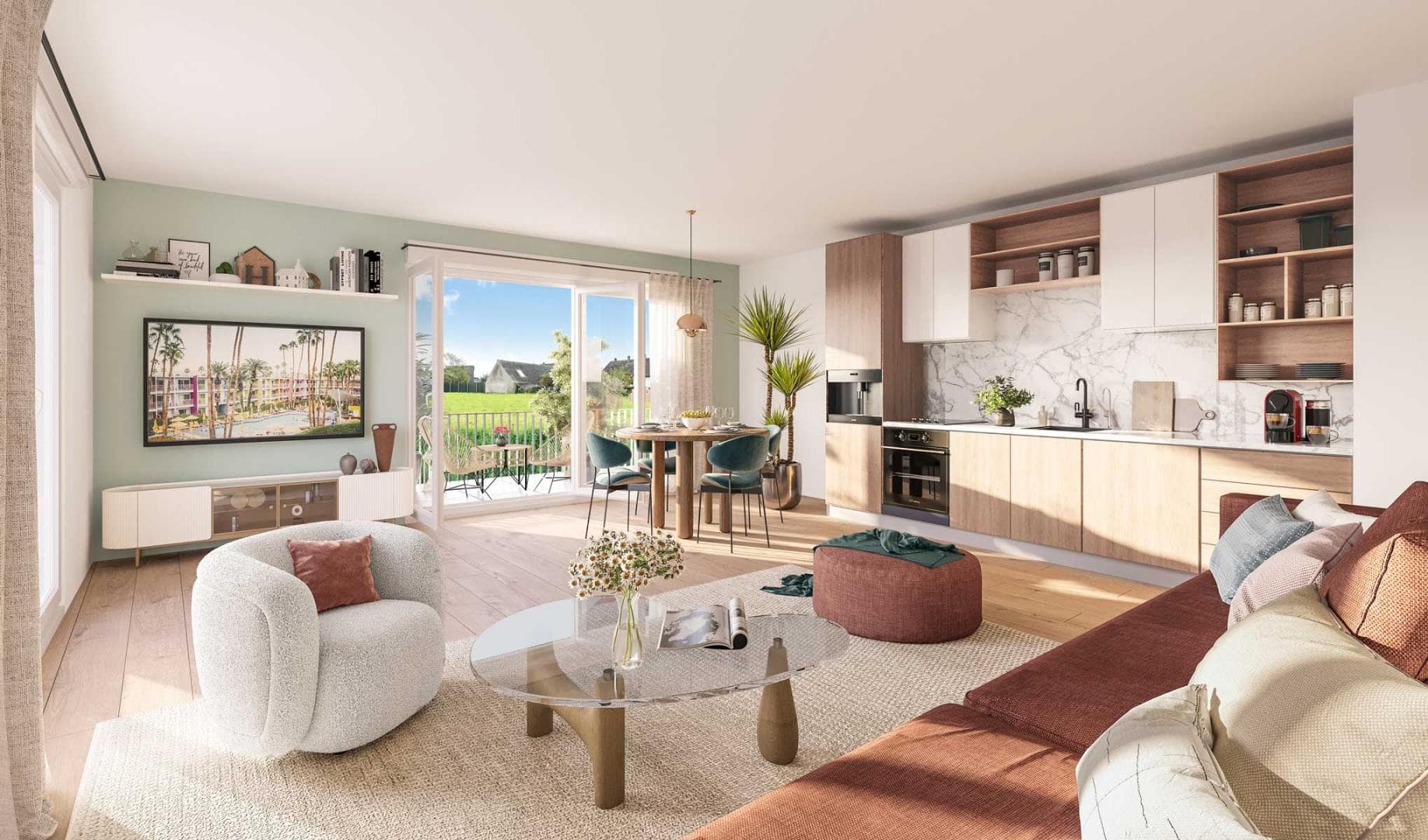 Agon-Coutainville — Située au cœur d’une station balnéaire prisée de la Manche, cette nouvelle résidence bénéficie d’un ...