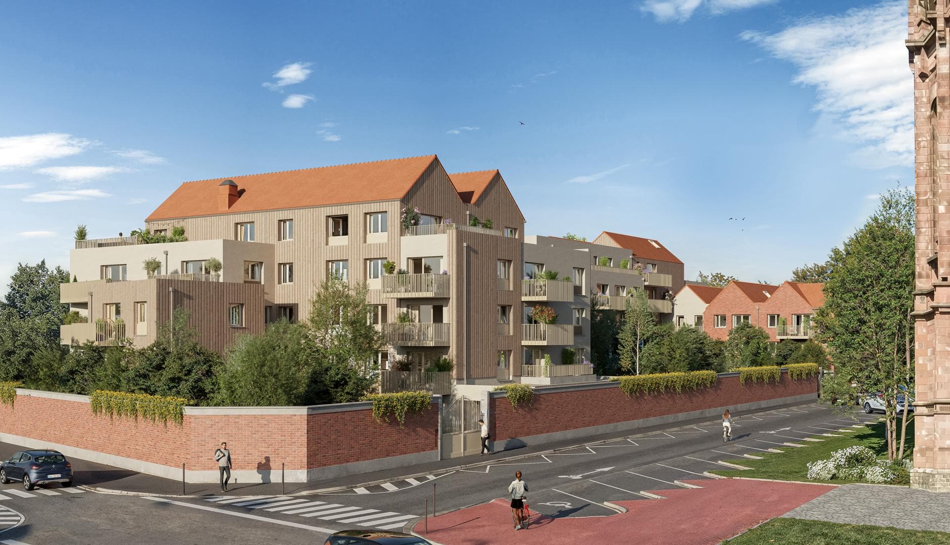 Armentieres — Située au cœur d'une ville en pleine transformation, cette nouvelle réalisation bénéficie d’un envir...