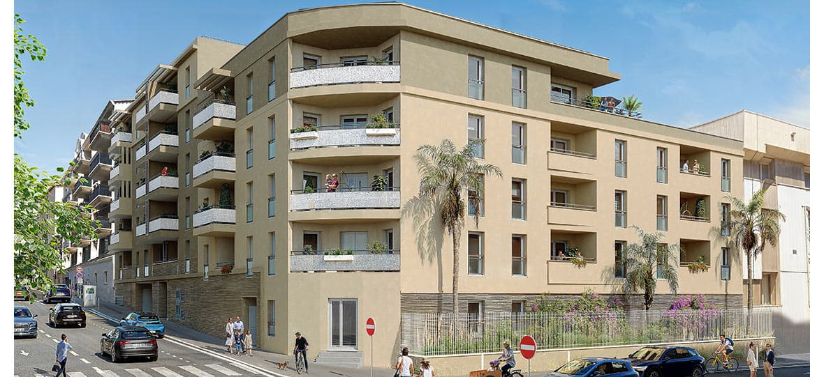Toulon — Située dans un environnement résidentiel agréable, cette nouvelle résidence propose des appartements...