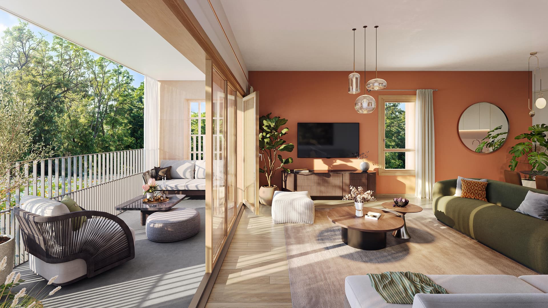 Lyon 9e — Située aux abords des Monts d’Or, cette nouvelle résidence prend place au cœur du quartier paysager ...