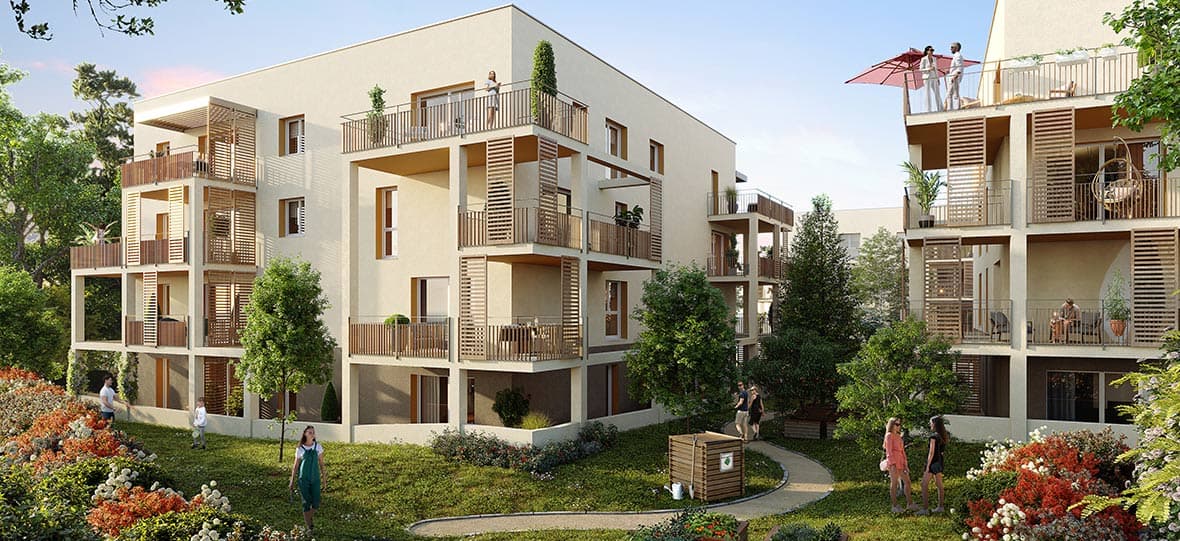 Tullins — Située dans un environnement résidentiel paisible, cette nouvelle résidence propose des appartements...