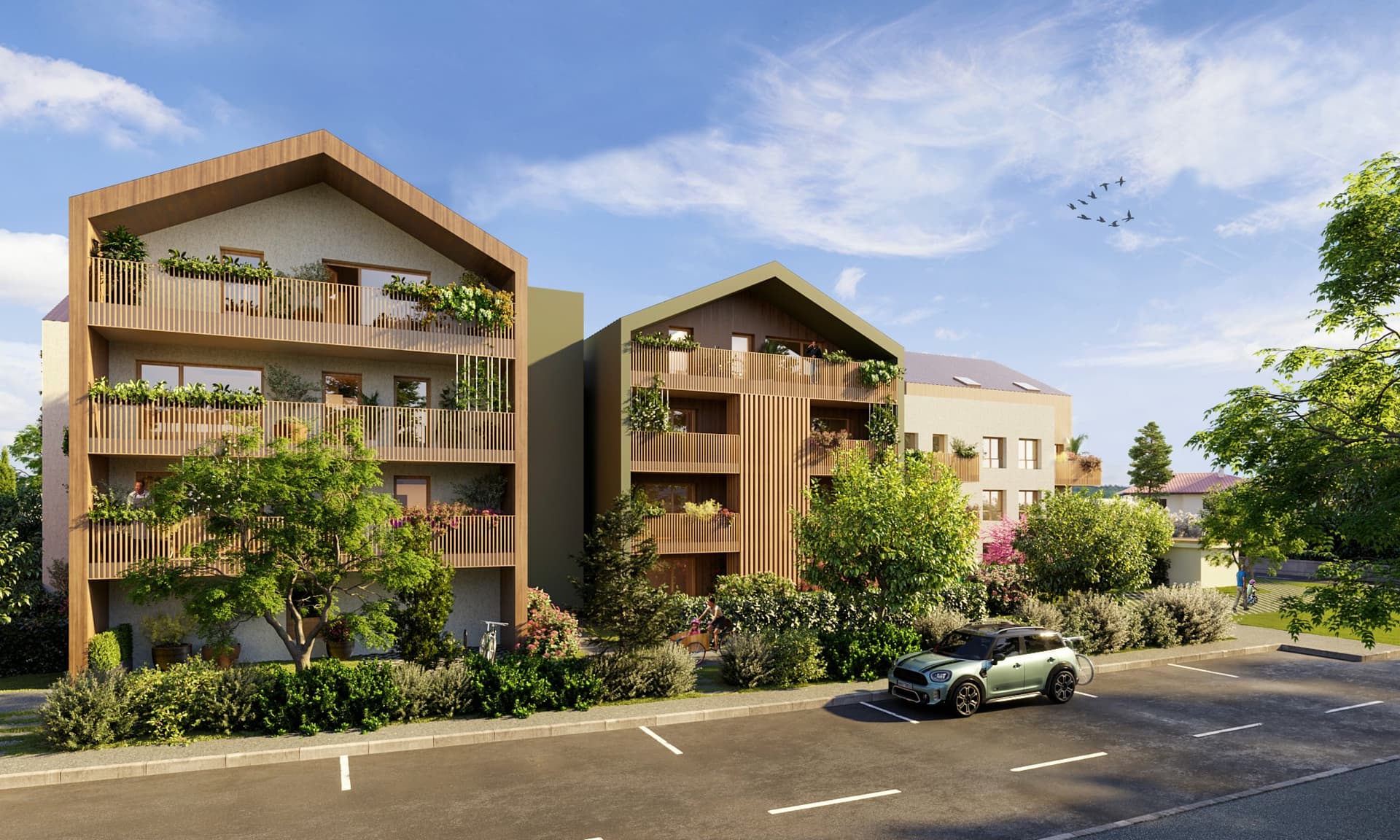 Annecy — Située au cœur d’un cadre verdoyant à Seynod, dans la région du Grand Annecy, cette nouvelle résiden... - photo 3