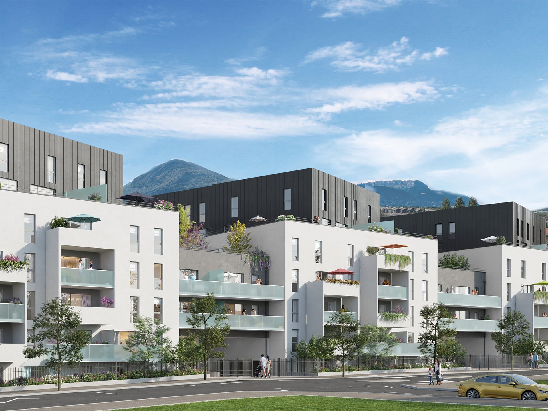 Thonon-les-Bains — Située aux abords du quartier de Concise à Thonon-les-Bains, cette résidence contemporaine bénéficie...