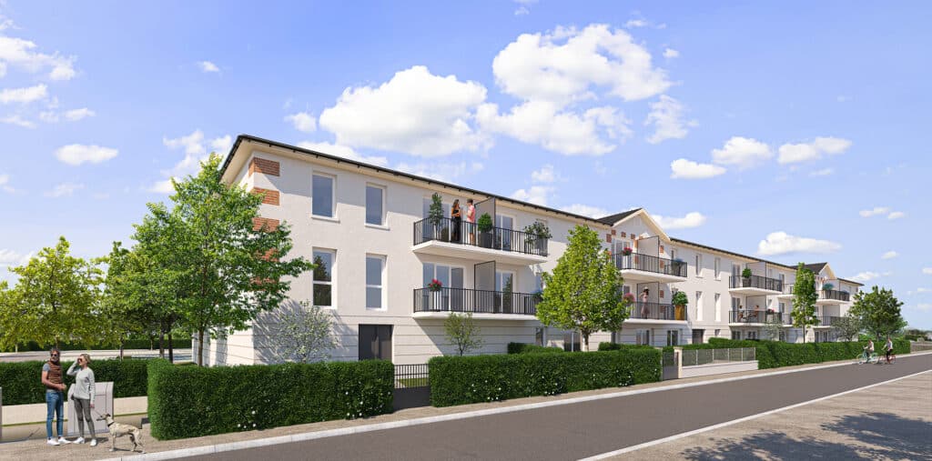 Ligne — Située à proximité de l’agglomération nantaise, cette nouvelle résidence propose un cadre de vie pai...