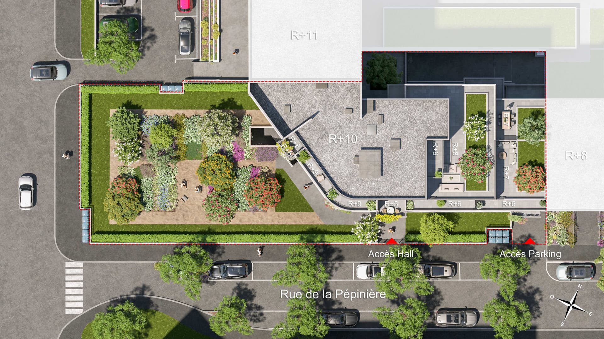 Meudon — Située à proximité immédiate du tramway T6, station Meudon-la-Forêt, cette nouvelle réalisation prop... - photo 3