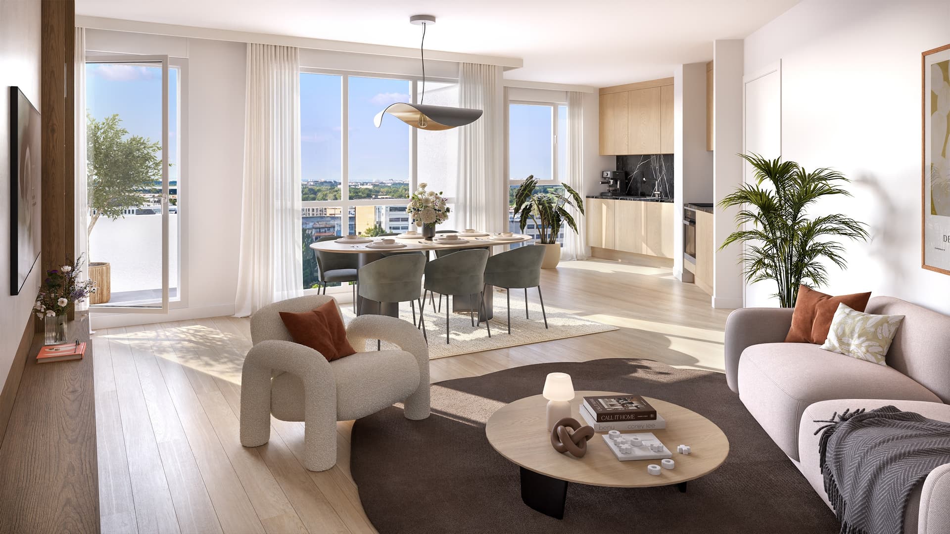 Meudon — Située à proximité immédiate du tramway T6, station Meudon-la-Forêt, cette nouvelle réalisation prop... - photo 4