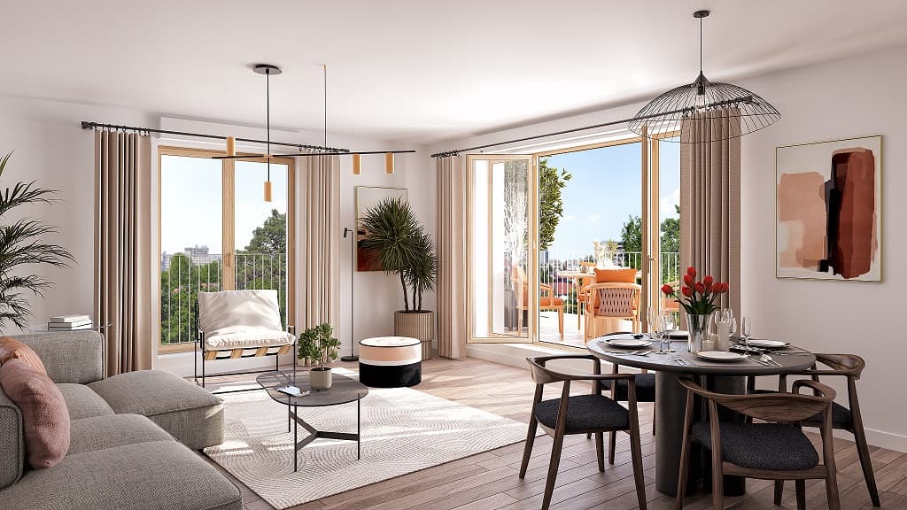 Cachan — Située au cœur d’un environnement universitaire emblématique, cette résidence se distingue par une a... - photo 5