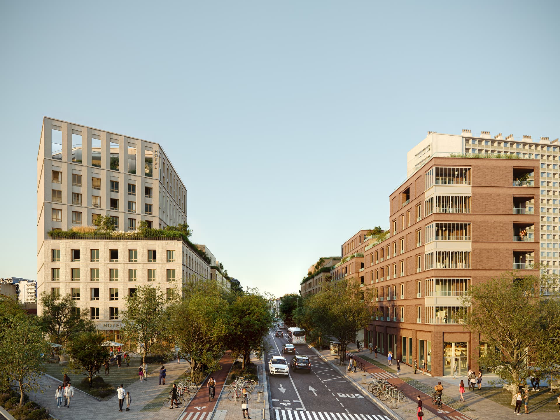 Toulouse — Au cœur du quartier Grand Matabiau Quais d’Oc à Toulouse, un nouveau projet d’aménagement urbain s’i...