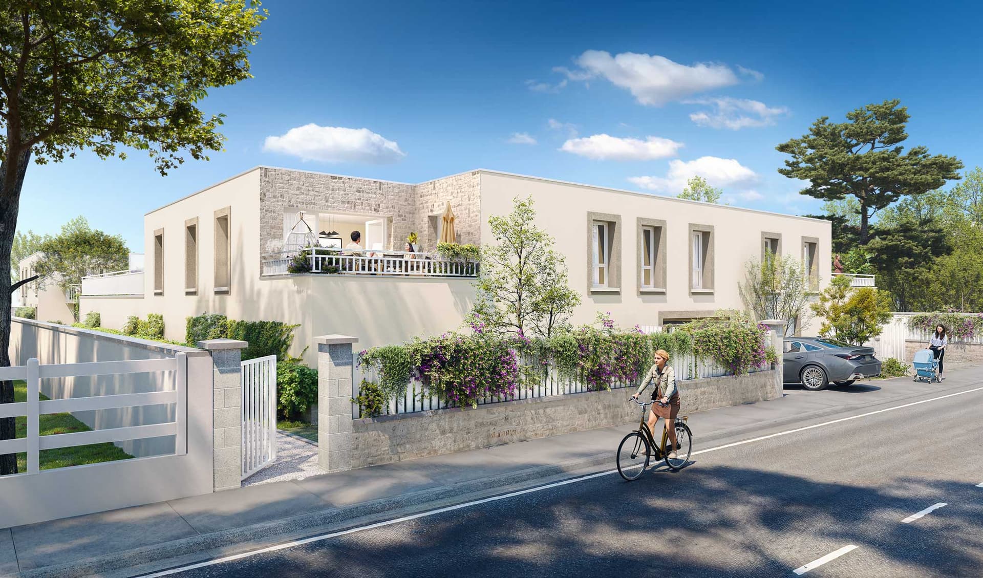 Langrune sur Mer — Située au cœur d’une commune dynamique de la Côte de Nacre, cette résidence intimiste propose un ens...