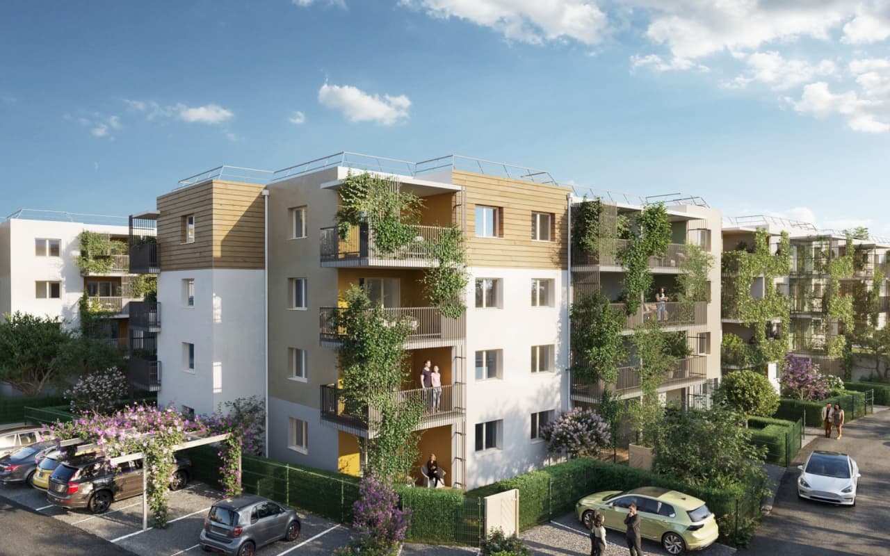 Narbonne — Situé au cœur d’un nouvel éco-quartier à proximité immédiate du centre-ville de Narbonne, ce projet ...