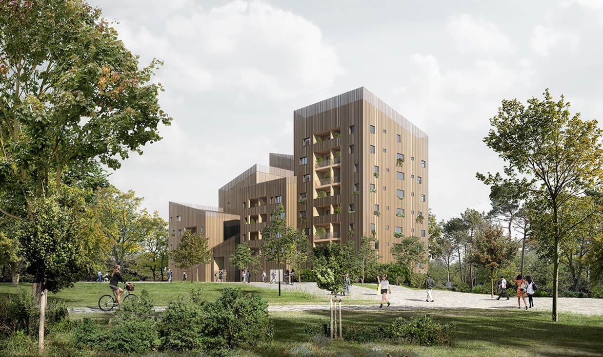 Angers — Au cœur d’un environnement privilégié, au sein du futur écoquartier de Belle-Beille à Angers, une no...