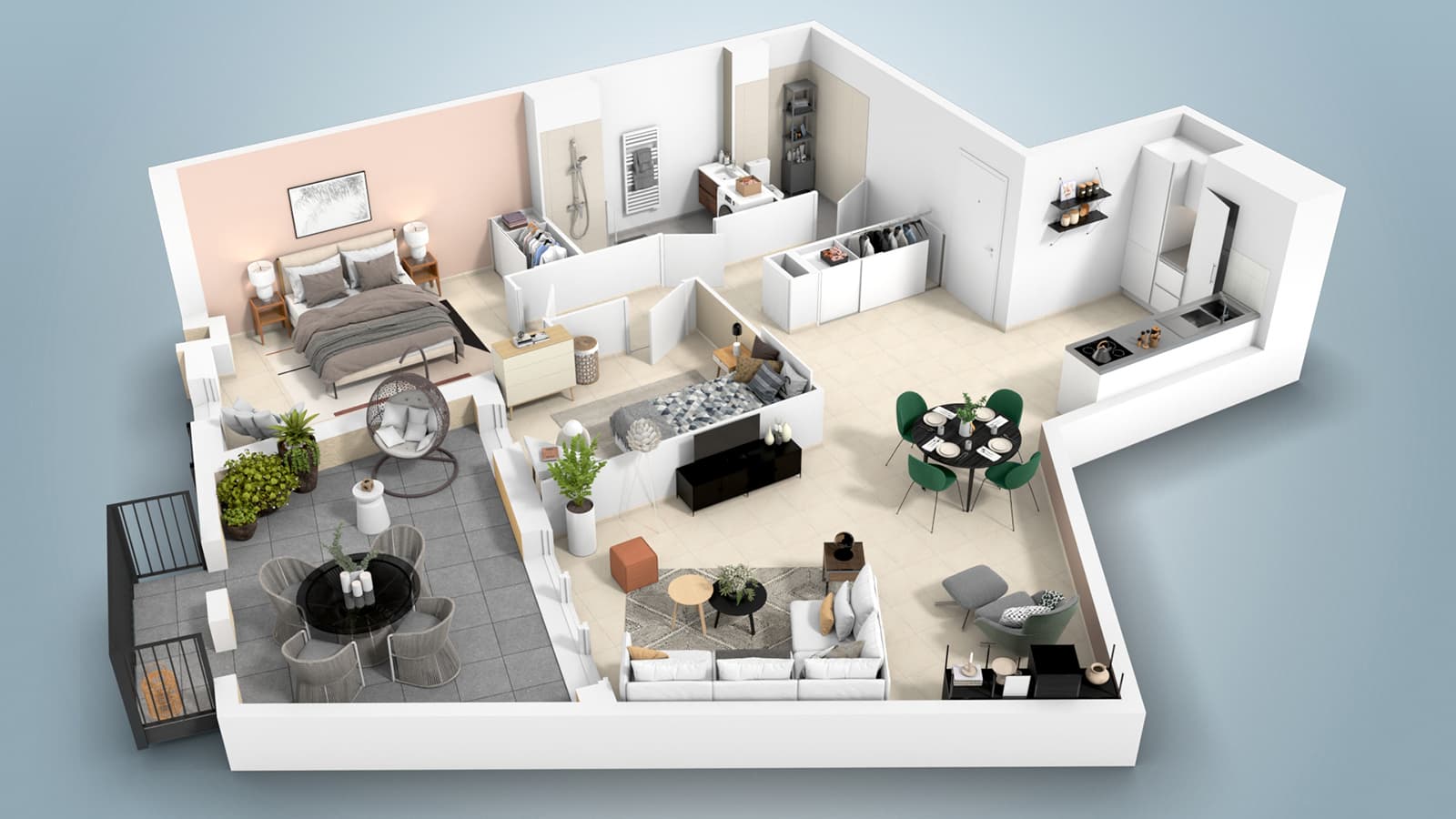 Agde — Située dans un environnement urbain dynamique, cette nouvelle réalisation propose une sélection d’ap... - photo 2