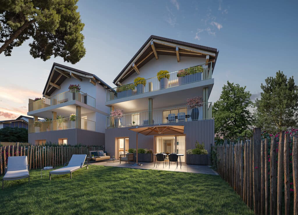 Annecy — Située à Seynod, à proximité immédiate d’Annecy, cette résidence contemporaine se distingue par son ...