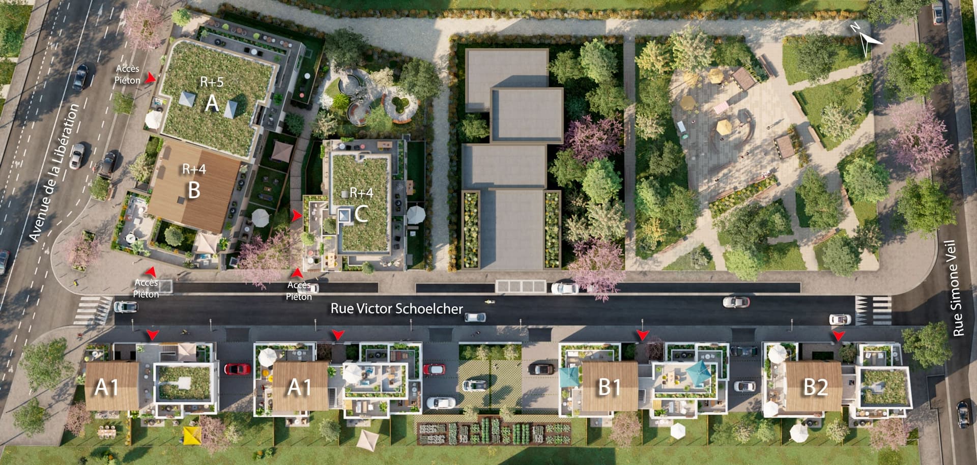 Programme neuf Montigny-Lès-Cormeilles — Située à Montigny, cette nouvelle résidence se distingue par sa proximité immédiate avec la gare RER... à Montigny-Lès-Cormeilles — éligible PTZ