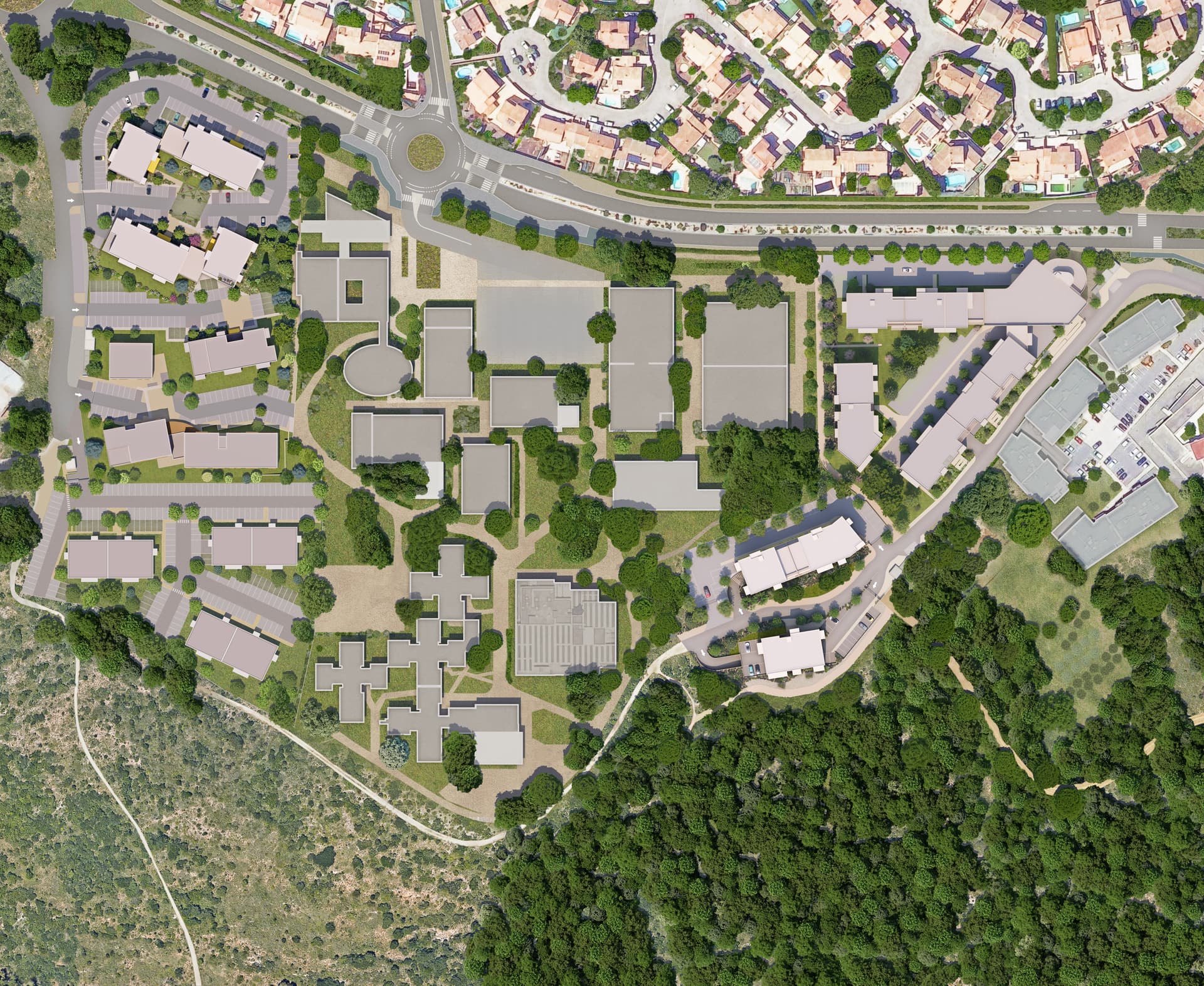 Istres — Au sein d’un environnement naturel préservé, deux résidences distinctes s’intègrent harmonieusement ...