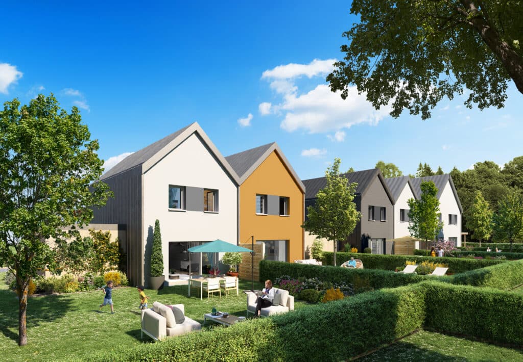 Chartres — Située à proximité immédiate du centre-ville, cette nouvelle réalisation propose les dernières maiso...