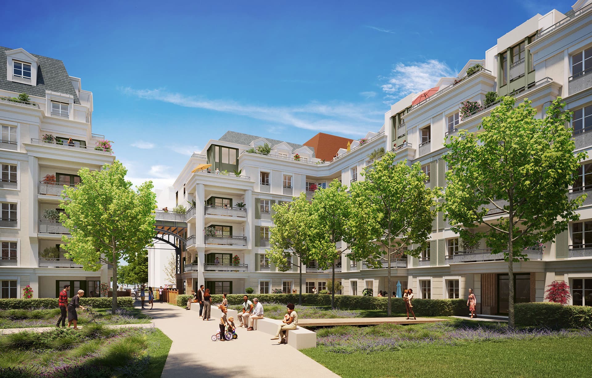 le-Blanc-Mesnil — Située au cœur d’un nouveau quartier dynamique, cette résidence se distingue par une architecture mo...