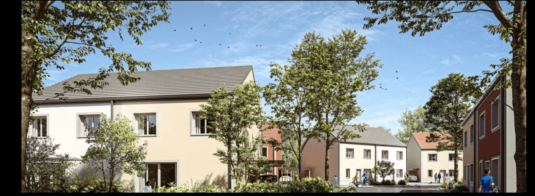 Cergy — Situées à Cergy, au cœur du quartier Ponceau, ces maisons de cinq pièces offrent un cadre de vie pri...