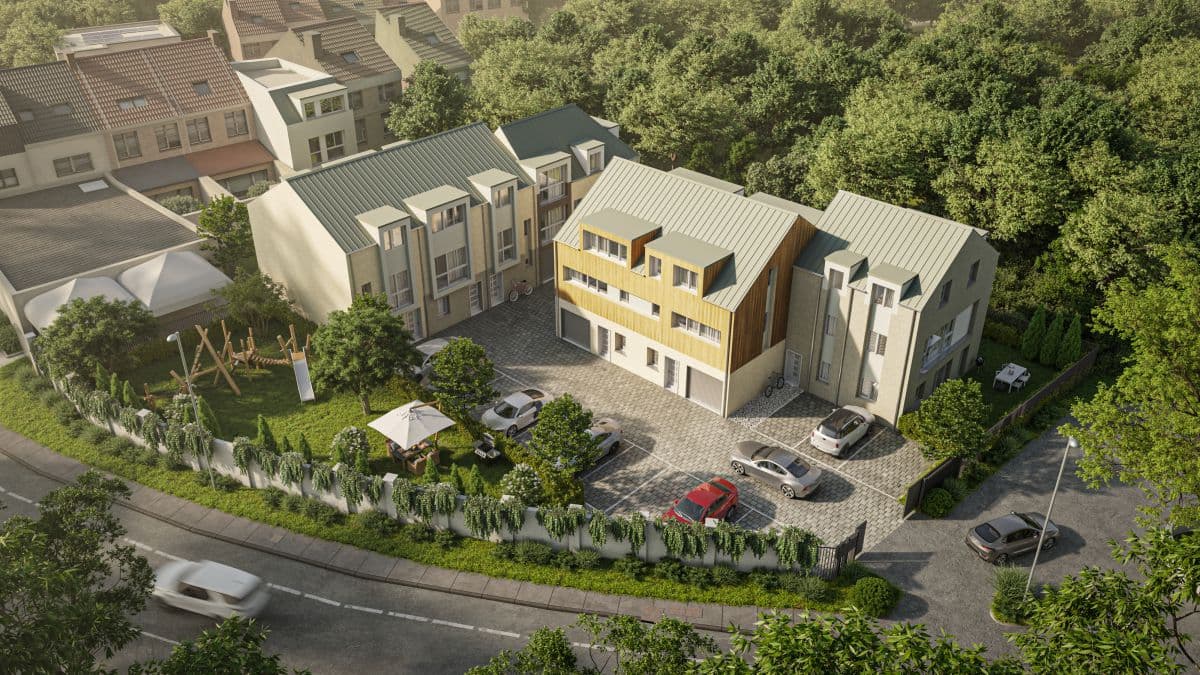 Marcq en Baroeul — Situé dans le quartier recherché du Croisé-Laroche à Marcq-en-Barœul, ce projet résidentiel se compo...