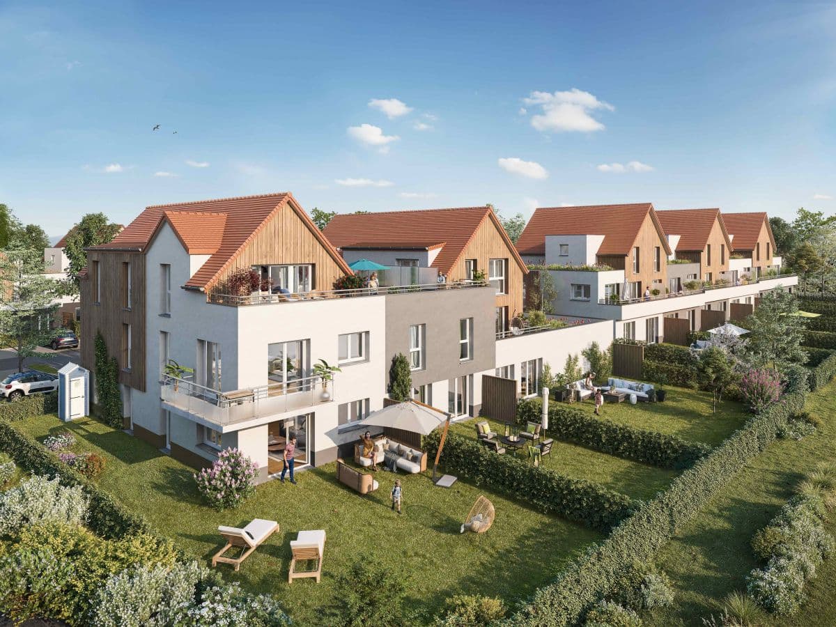 Wimille — Située entre littoral et centre urbain, cette résidence propose un cadre de vie privilégié à Wimille...