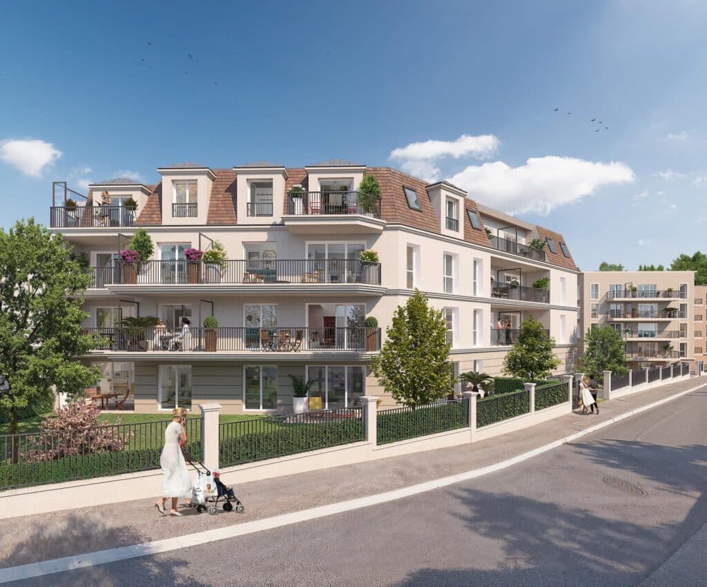 Montlhery — Située au sud de Paris, à Montlhéry, cette nouvelle résidence s’inscrit dans un environnement réside...