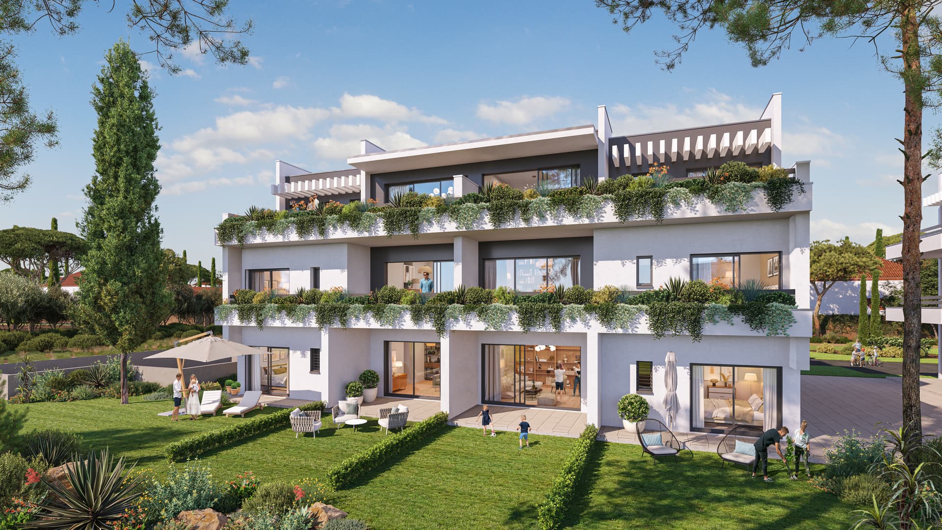 Perpignan — Située au sein d’un quartier résidentiel sécurisé, cette résidence intimiste propose dix appartement...