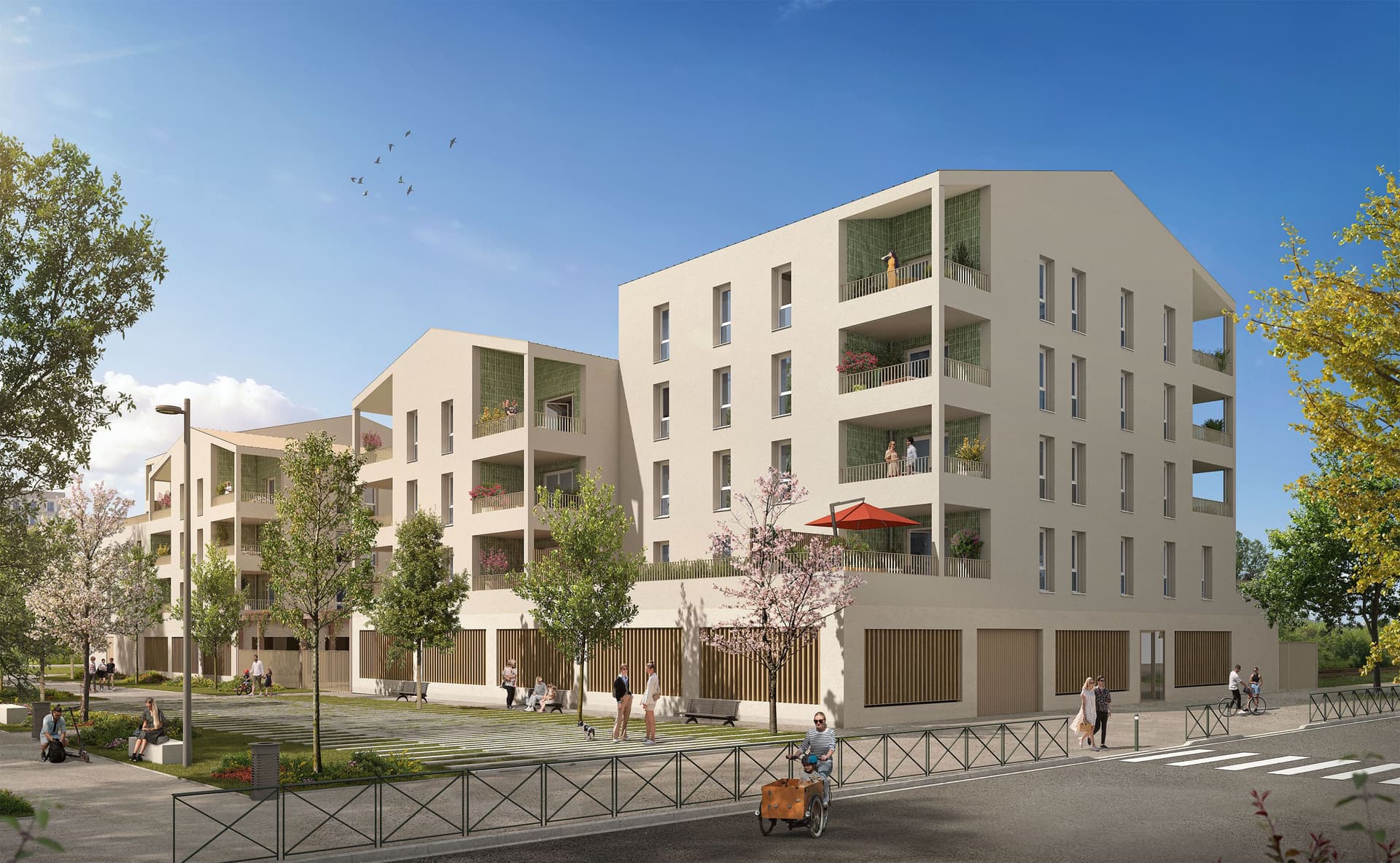 Grigny — Située dans un environnement résidentiel agréable, cette nouvelle réalisation propose des appartemen...