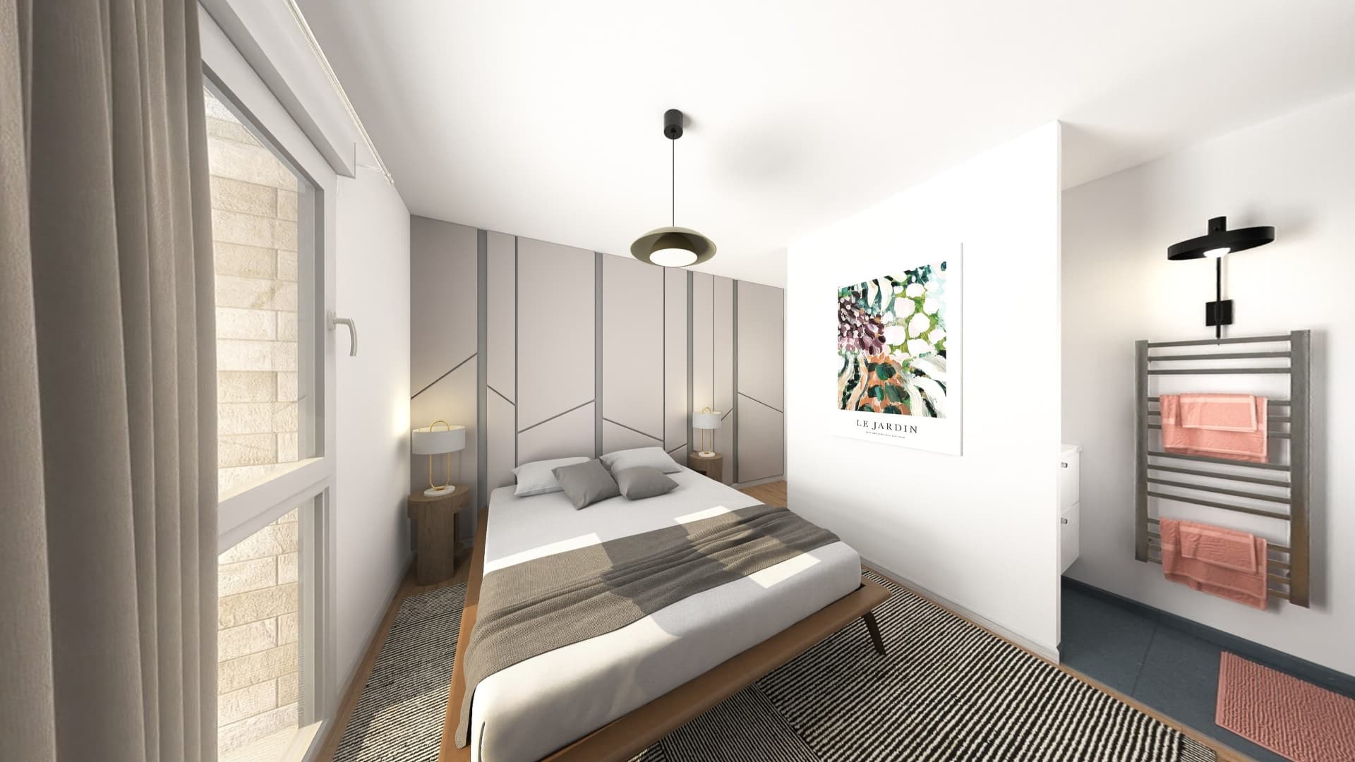 Bordeaux — Situé au cœur du secteur historique préservé de Saint Michel, ce logement de quatre pièces avec terr... - photo 4