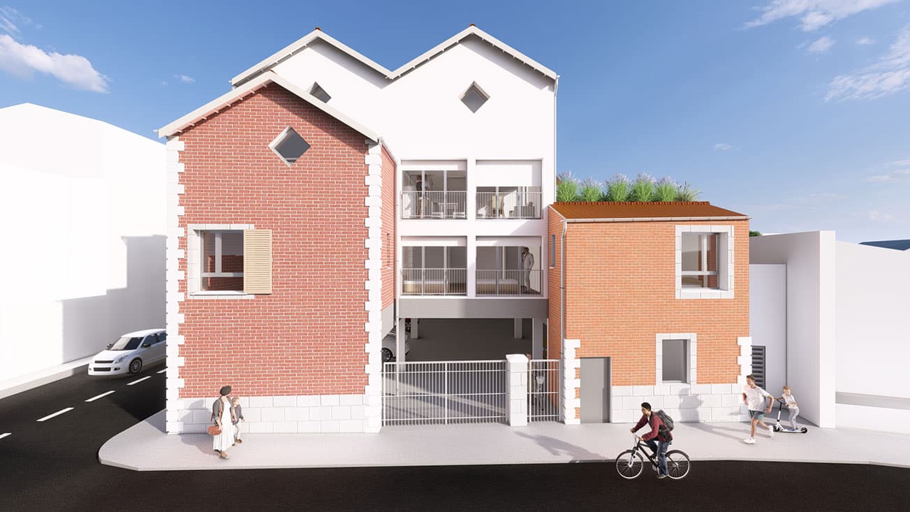 la Rochelle — Implanté dans le quartier prisé de La Genette à La Rochelle, ce projet résidentiel se distingue par ... - photo 5