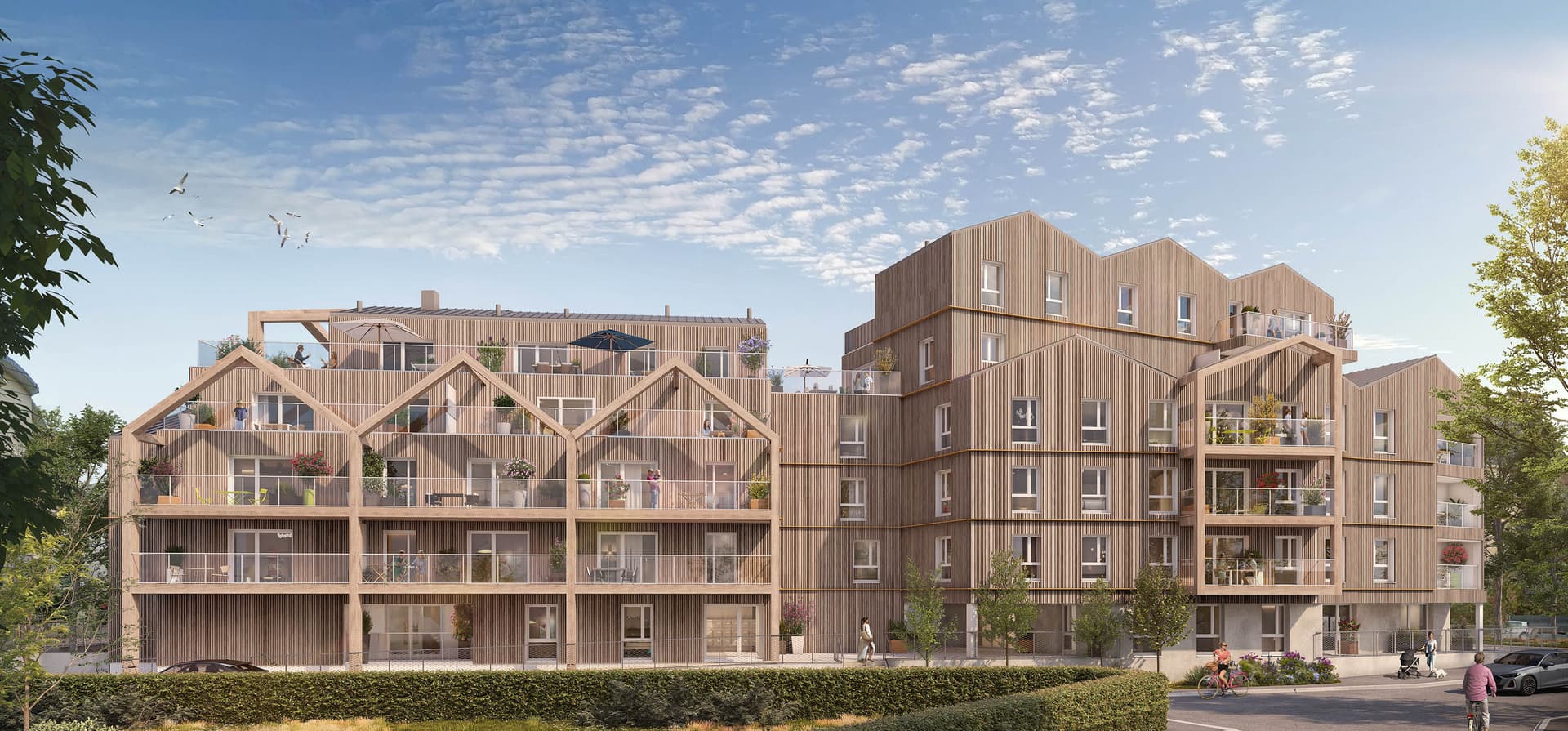 Saint-Malo — À Saint-Malo, à proximité immédiate du marché Rocabey, une nouvelle résidence propose des appartemen...