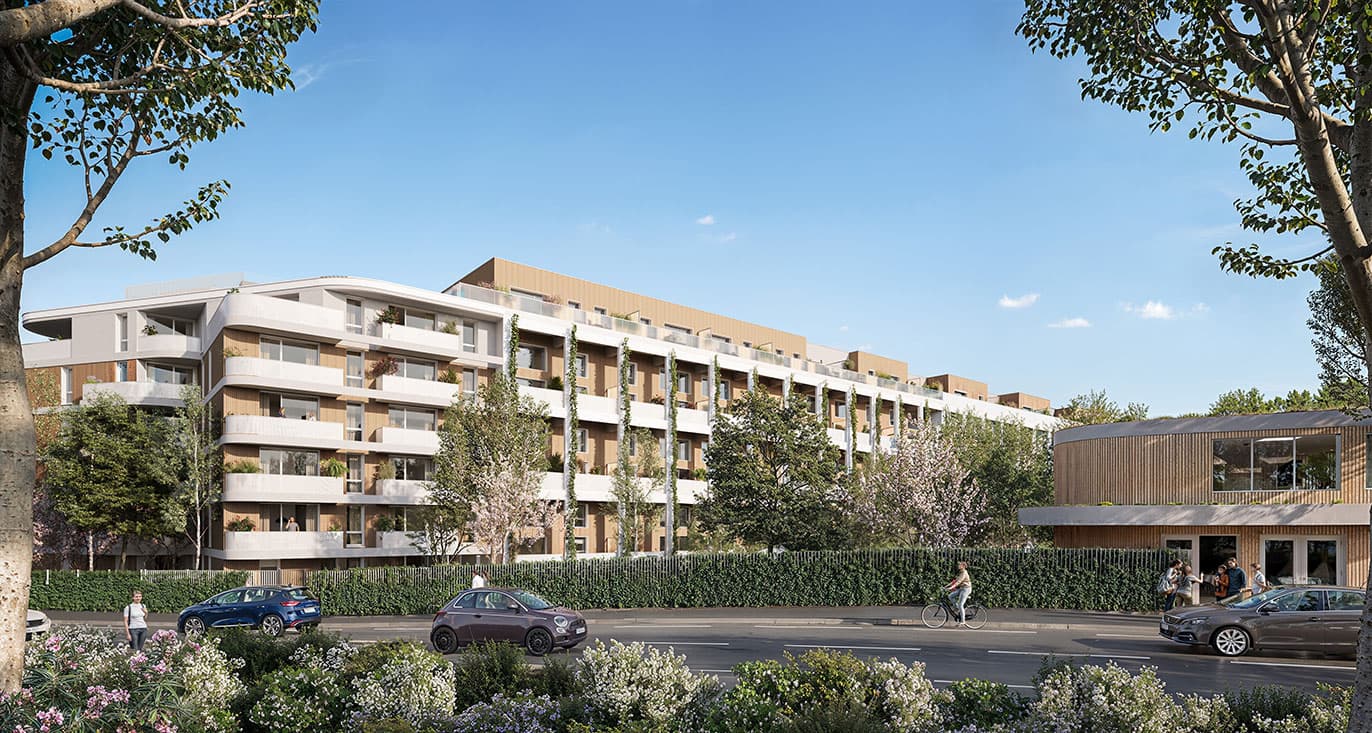 Villeneuve-D'ascq — Découvrez une résidence contemporaine composée de 22 appartements situés aux étages supérieurs d’un ...