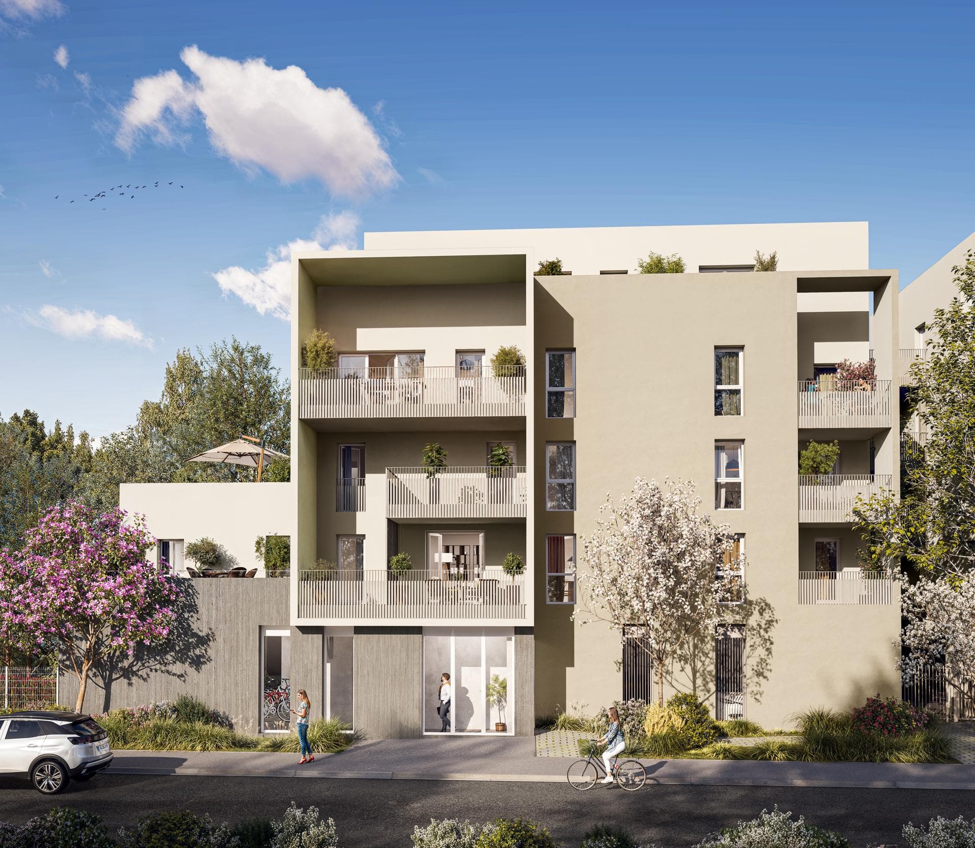 Clermont-Ferrand — Située dans un quartier paisible de Clermont-Ferrand, cette nouvelle réalisation propose des apparte...