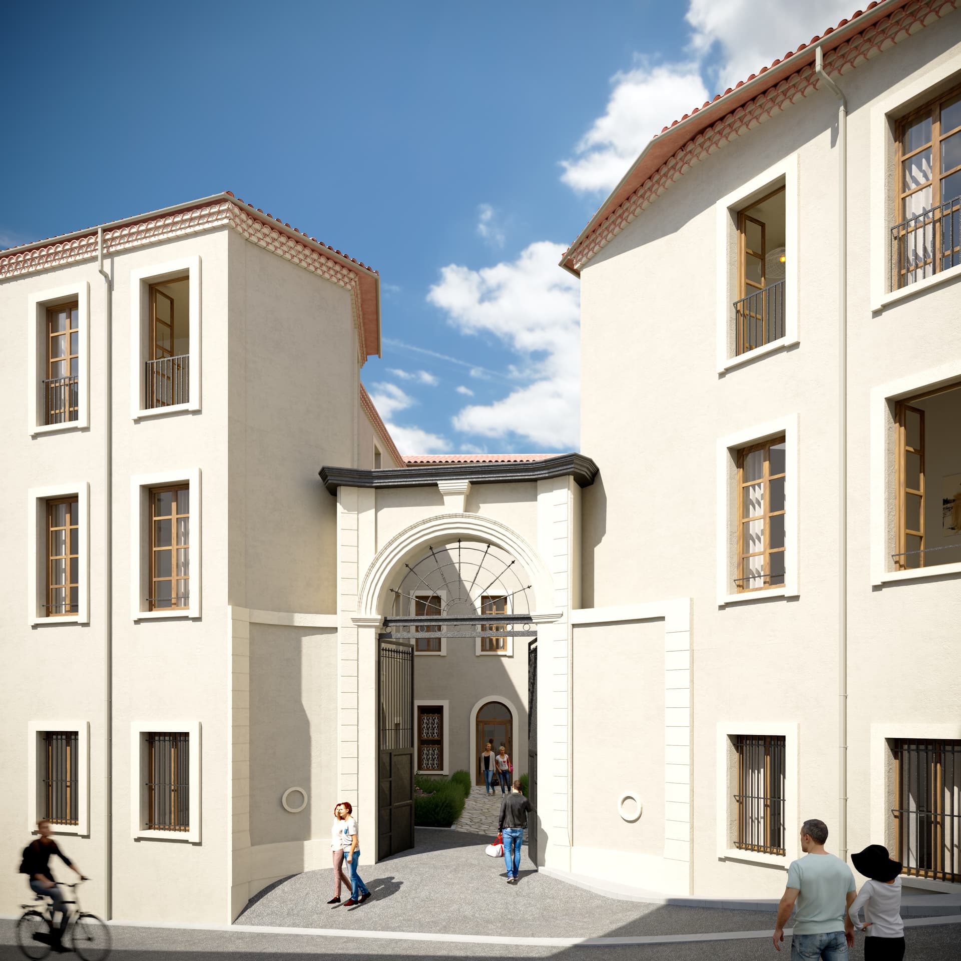 Béziers — Situé au cœur du centre historique de Béziers, cet ensemble résidentiel propose 14 appartements, du ... - photo 2