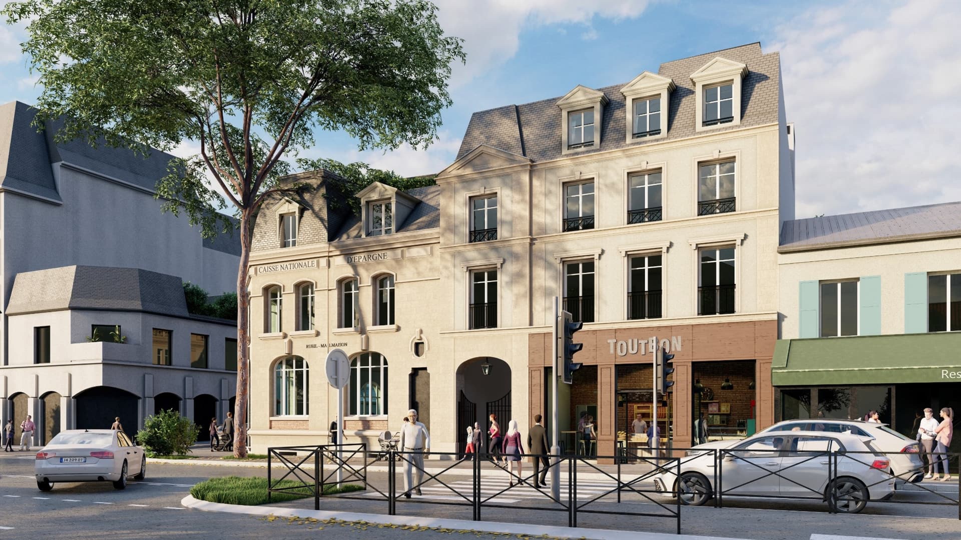 Rueil-Malmaison — Découvrez un ensemble résidentiel en cours de réalisation, proposant des appartements spacieux de 4 ...