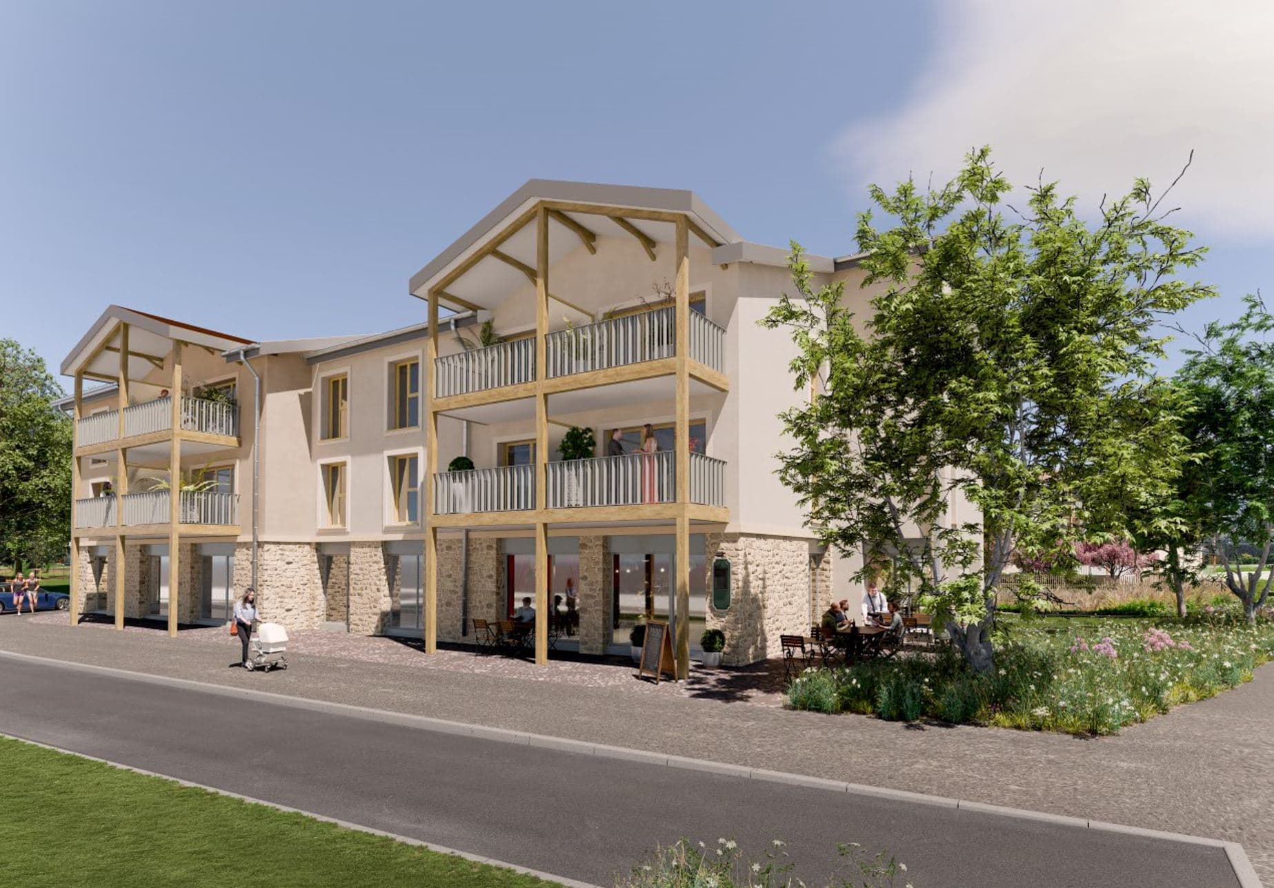 Voiron — Située au pied du massif de la Chartreuse, cette nouvelle résidence bénéficie d’un cadre naturel pri...