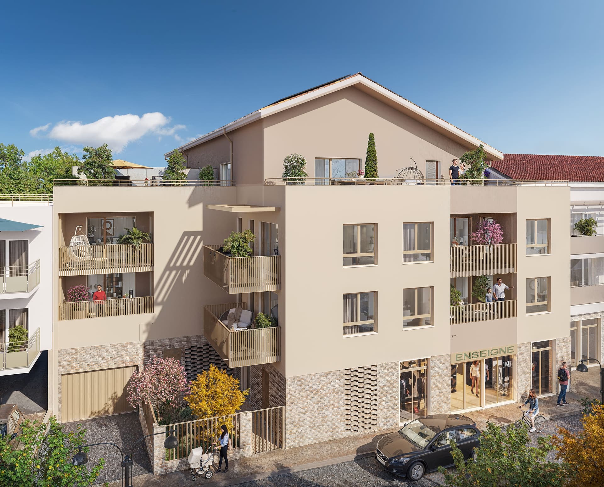 la-Tour-de-Salvagny — Située à proximité immédiate de Lyon, La Tour-de-Salvagny offre un cadre de vie privilégié entre la ...