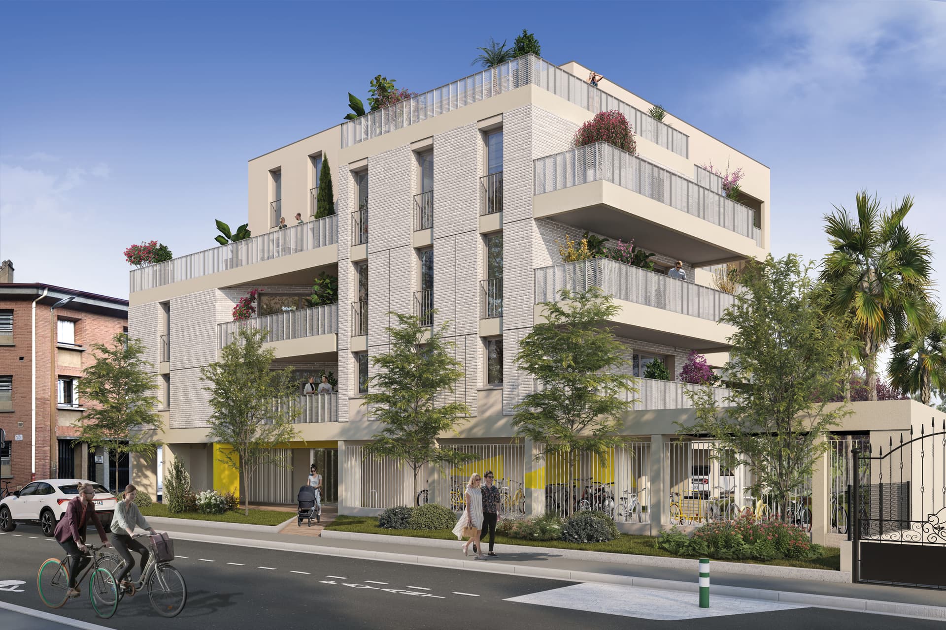 Programme neuf Toulouse — Au cœur du quartier Saint-Cyprien/Bourrassol, à proximité immédiate des berges de la Garonne, une no... à Toulouse