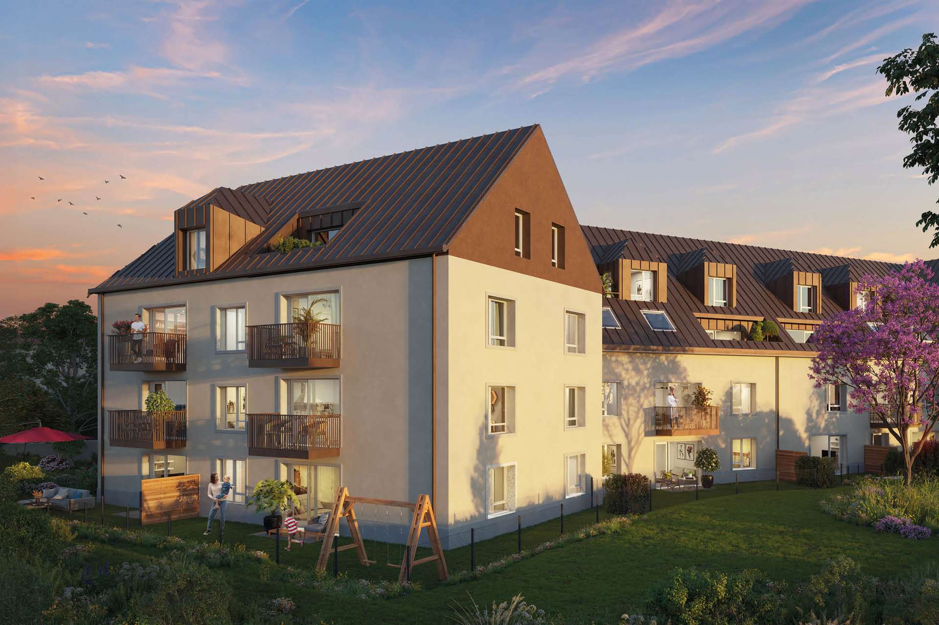 Caen — Située dans un secteur recherché, cette résidence à taille humaine propose 34 appartements allant du...