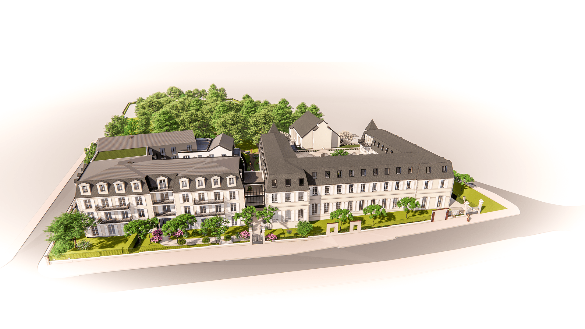 St Jean de la Ruelle — Au cœur d’un environnement privilégié, un remarquable cloître fait l’objet d’une réhabilitation soig...