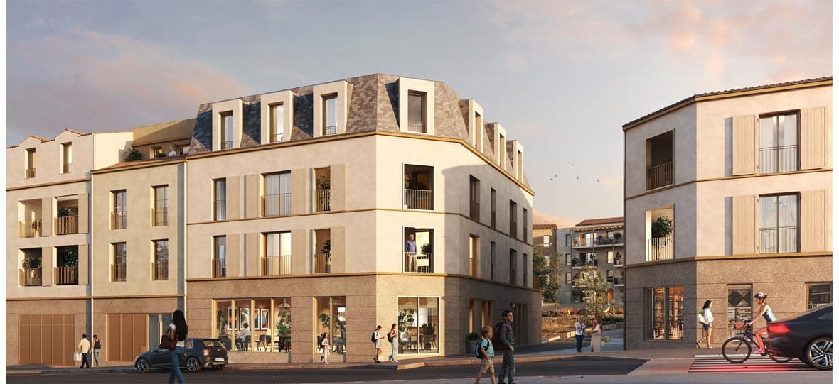 les Herbiers — Située dans un environnement résidentiel paisible, cette nouvelle réalisation propose des appartemen...