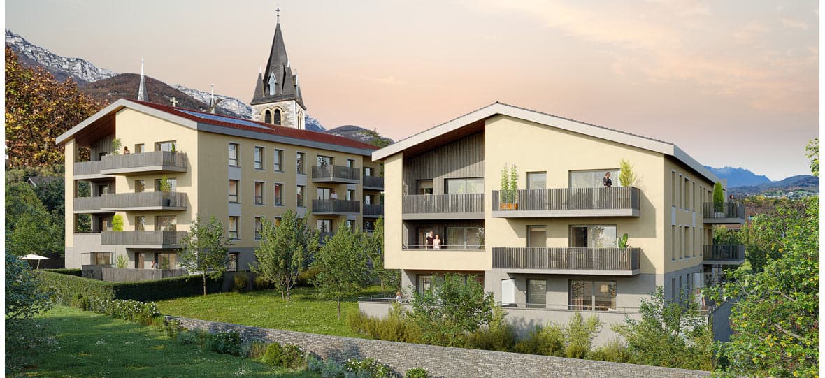 le Touvet — Située au sein d’un environnement résidentiel paisible, cette résidence neuve propose des appartemen...