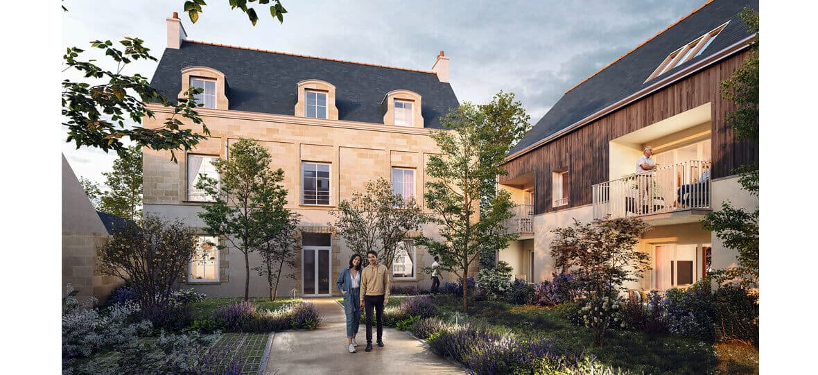 Blere — Située dans un environnement calme et agréable, cette résidence neuve propose des appartements de ty...