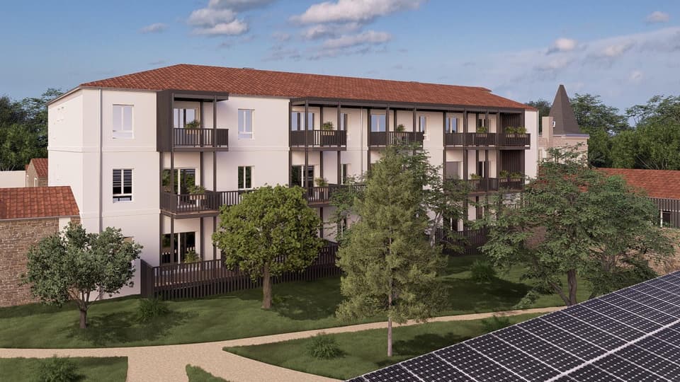 Clavette — Située dans un environnement résidentiel agréable, cette nouvelle réalisation propose des appartemen...