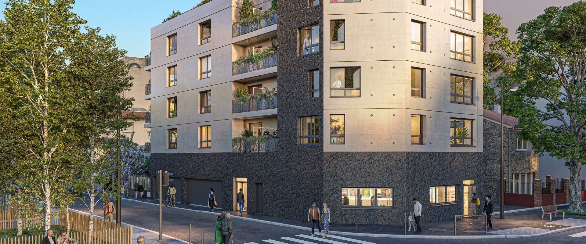 Aubervilliers — Située à Aubervilliers, cette résidence propose des appartements du studio au trois pièces, au sein ...