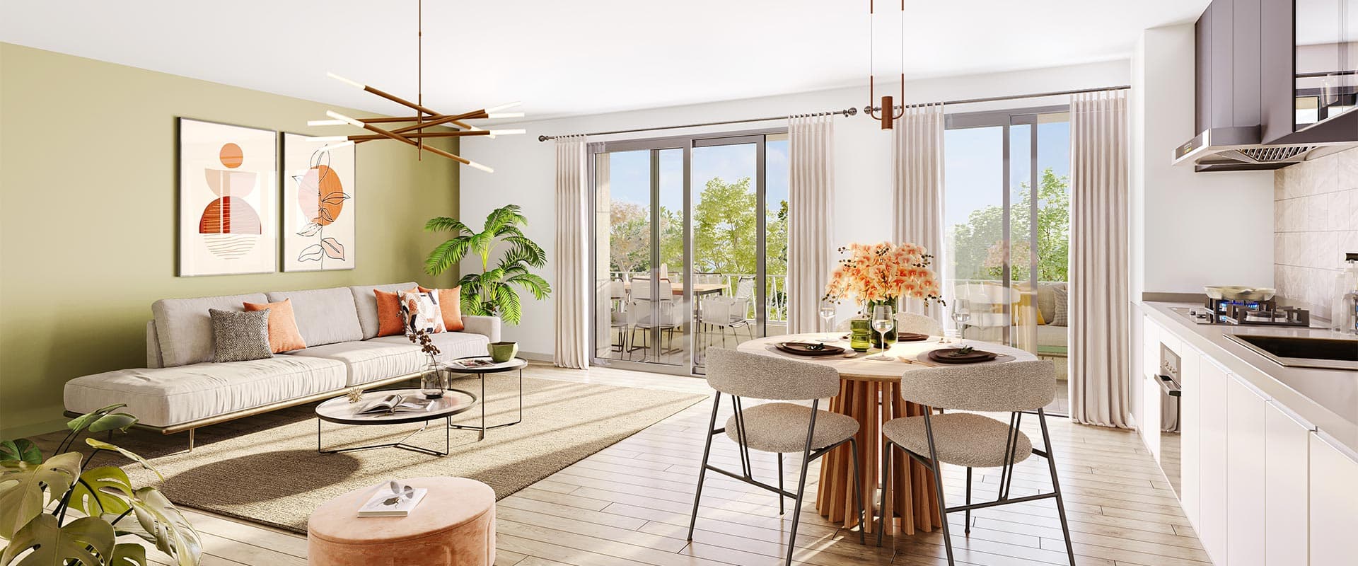 Villepinte — Située à Villepinte, cette nouvelle résidence propose une sélection d’appartements allant du studio ... - photo 6