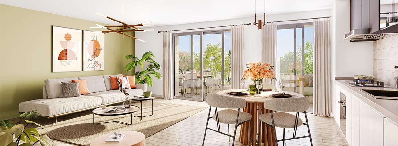 Villepinte — Située à Villepinte, cette nouvelle résidence propose une sélection d’appartements allant du studio ... - photo 8