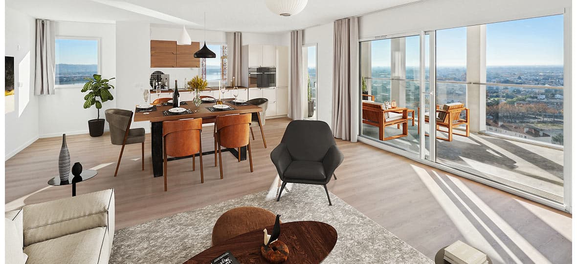 Bordeaux — Ce programme immobilier neuf propose une sélection d'appartements spacieux, conçus pour offrir un co...
